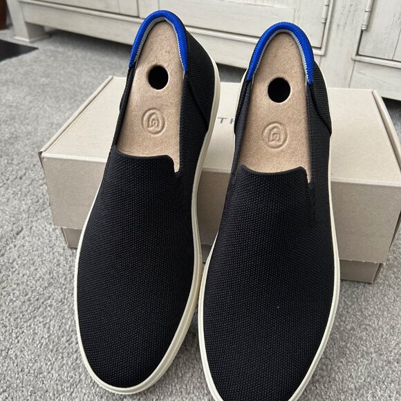 Rothy's Shoes - The Original Slip on Sneaker in Black Men's or Women's